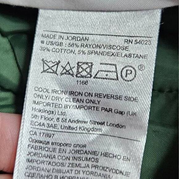 Banana Republic Women’s Green Skinny‎ Ankle Jeans Size 00 XXS - Picture 6 of 7